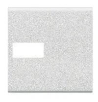 BTicino N4916M2T LivingLight Symbolwippe 2M variabel Axial für Symbol-Kit Weiß
