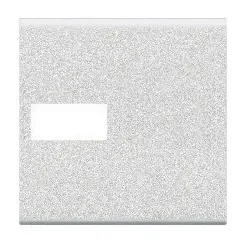 Legrand BTicino N4916M2T LivingLight Symbolwippe 2M variabel Axial für Symbol-Kit Weiß
