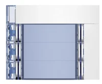 BTicino 352162 Frontblende Ruftasten- modul SFERA 6RT-D Allwhite