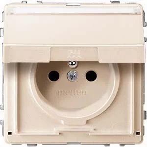 Merten Merten Steckdose weiß Schuko stift Klappdeckel. MEG2612-7244
