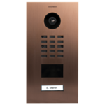 DoorBird D2101V IP Video Türsprechanlage – Bronze-Optik (PVD)