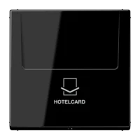Jung Hotelcard-Schalter schwarz ohne Taster-Einsatz LS 590 CARD SW