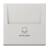 Jung Hotelcard-Schalter lgr ohne Taster-Einsatz LS 590 CARD LG