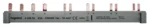 Legrand 404984 Stiftkammschiene Kombi 12TE 16qmm 3-phasig+N f.1FI 4-polig 4AFDD+LS