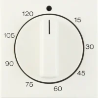 Berker Zentralstück weiß/gl mit Regulierknopf 16338982