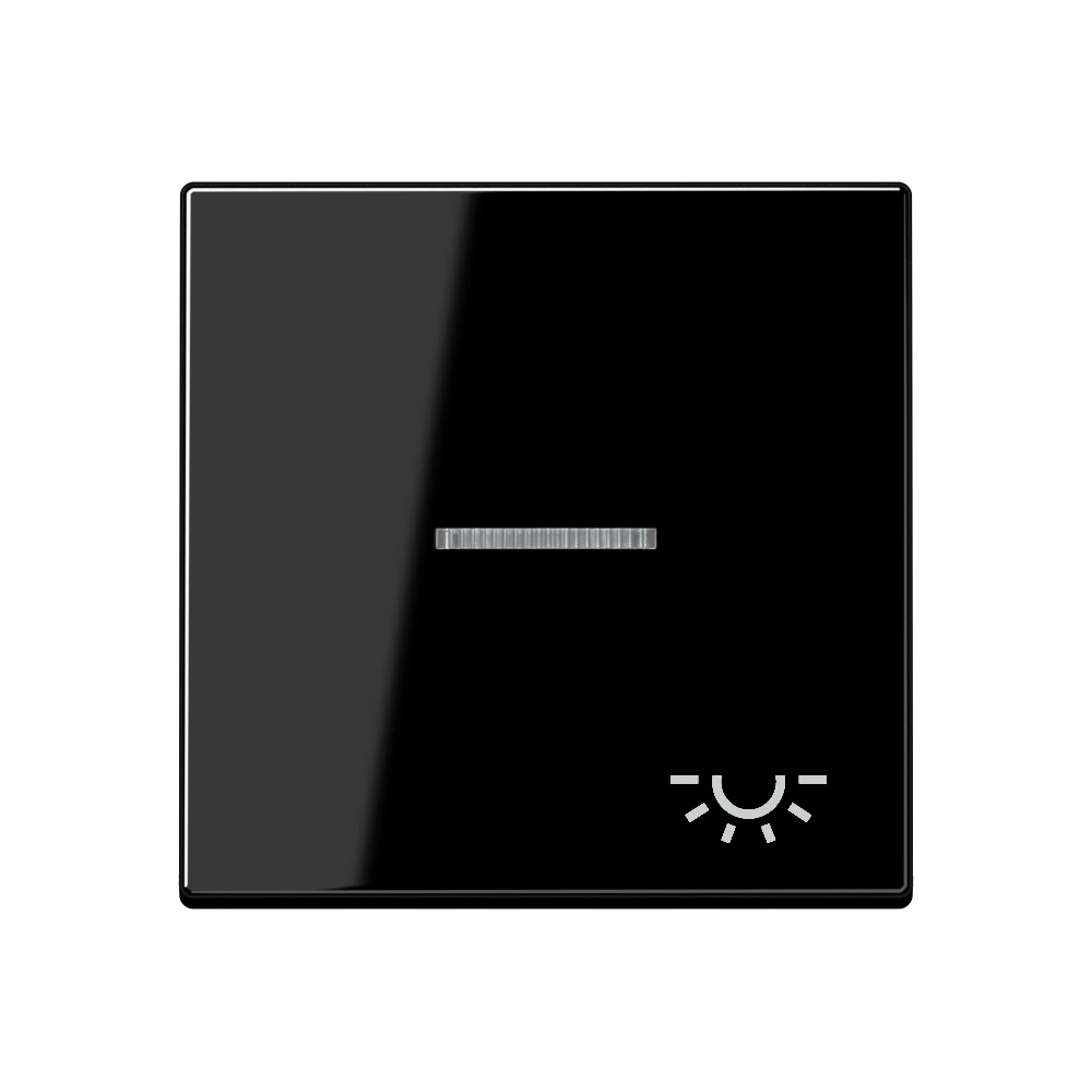 Jung Jung Wippe Symbol LICHT schwarz für Kontrollschalter A 590 KO5L SW
