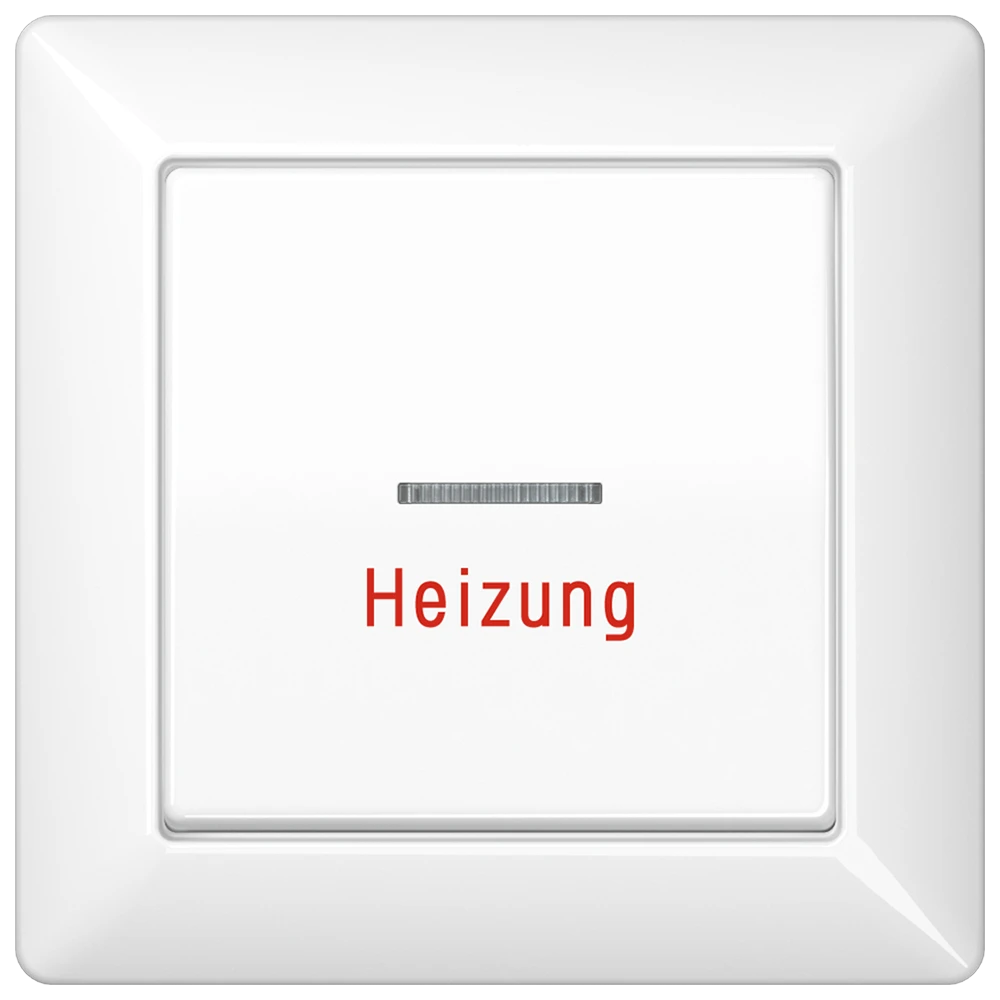 Jung Jung Abdeckung Heiz/Nots alpinweiß für Schalter AS 590 H WW