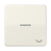 Jung Wippe Symbol LICHT/Lichtl weiß für beleuchtbar Taster CD 590 KO5L