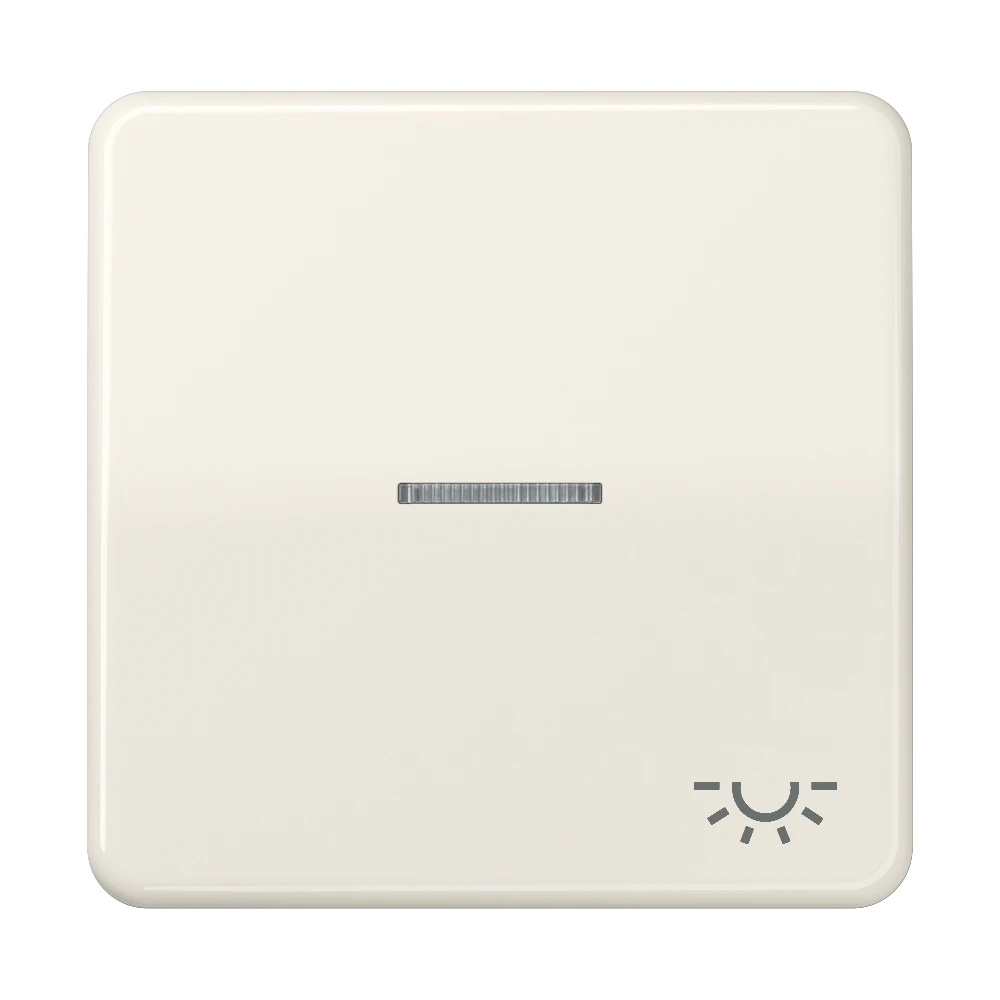 Jung Jung Wippe Symbol LICHT/Lichtl weiß für beleuchtbar Taster CD 590 KO5L