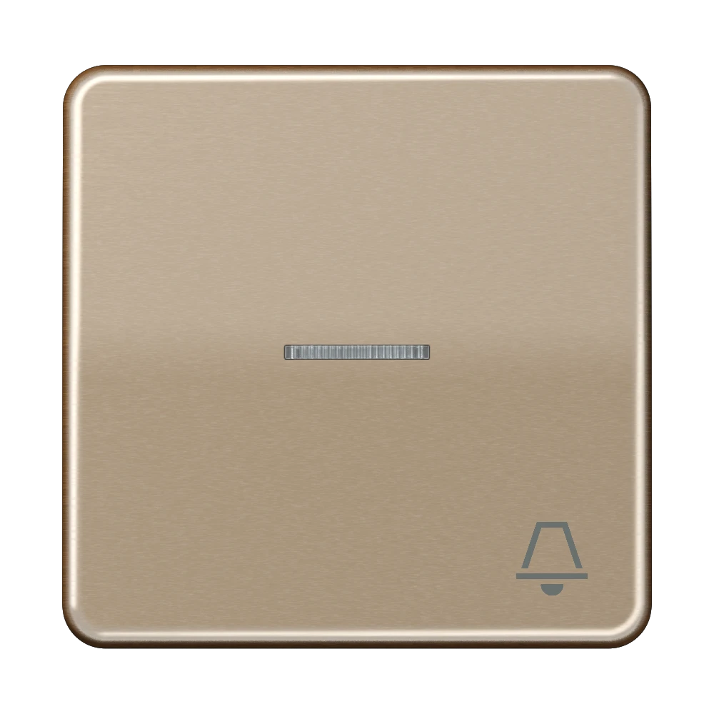 Jung Jung Wippe Symbol KLINGEL gold für beleuchtbar Taster CD 590 KO5K GB