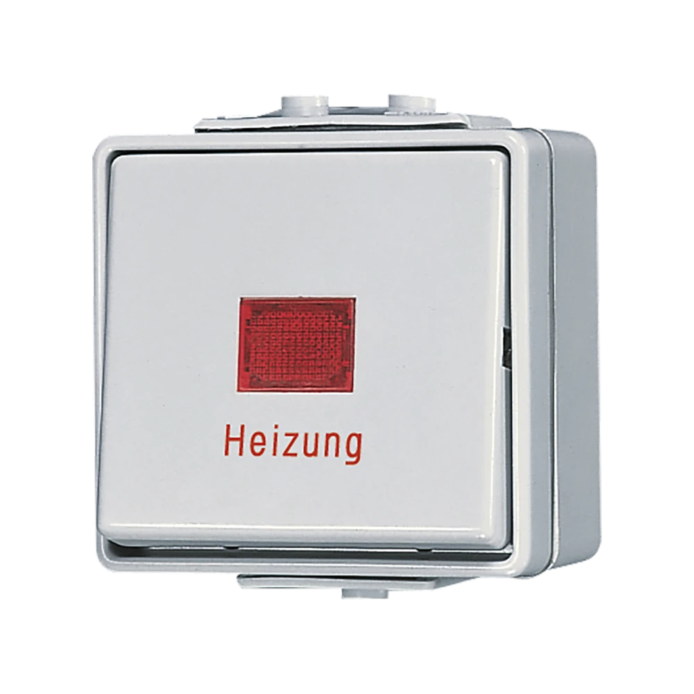 Jung Jung Heizung Notschalter Univ Aus-Wechsel 606 HW