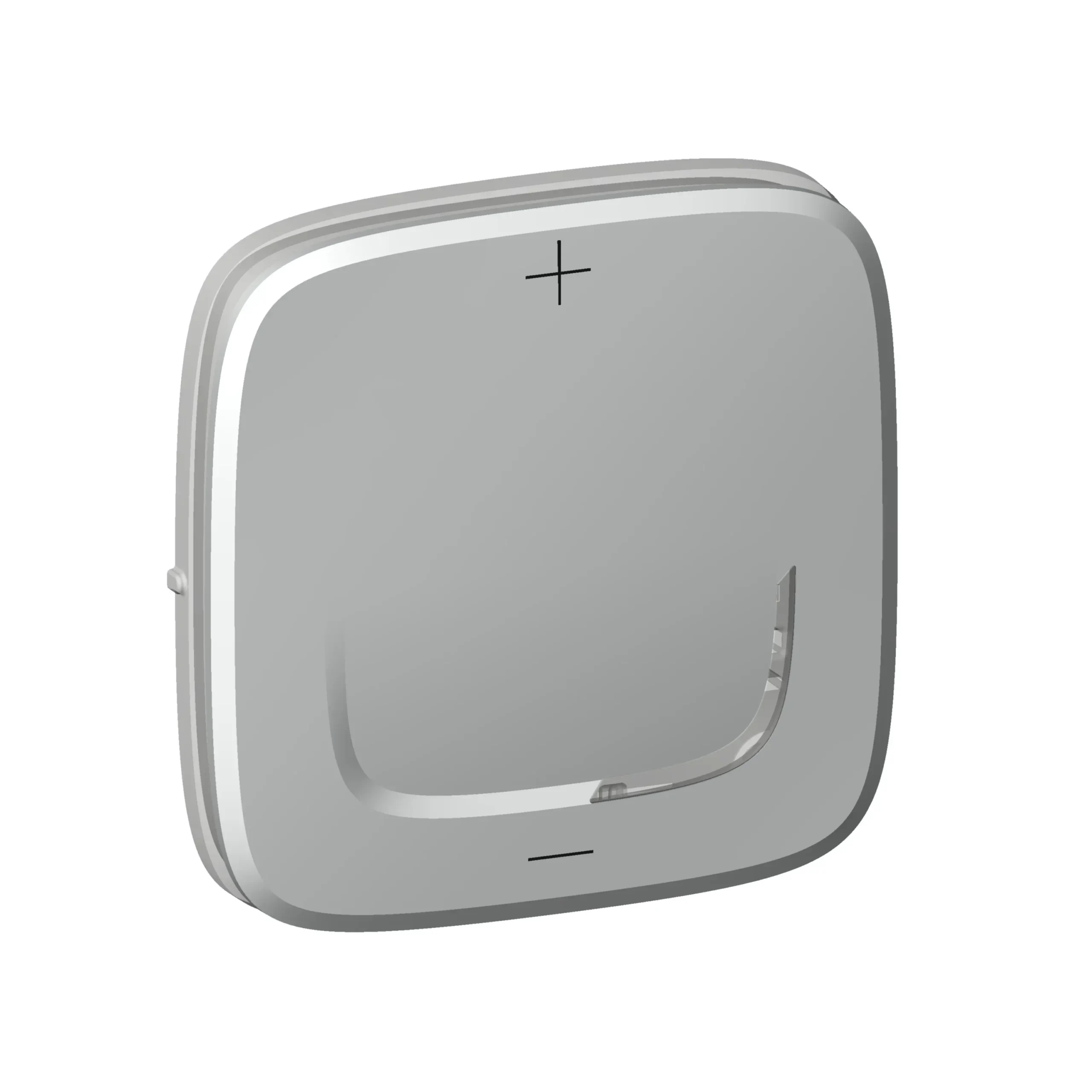 Legrand Legrand 752087A VALENA ALLURE Abdeckung f.2-L-Dimmer (ohne N-L) Aluminium