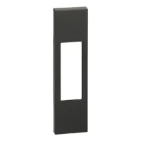 BTicino KG02 LivingNow 1M Abdeckung f.1-modulige Funktionen Black