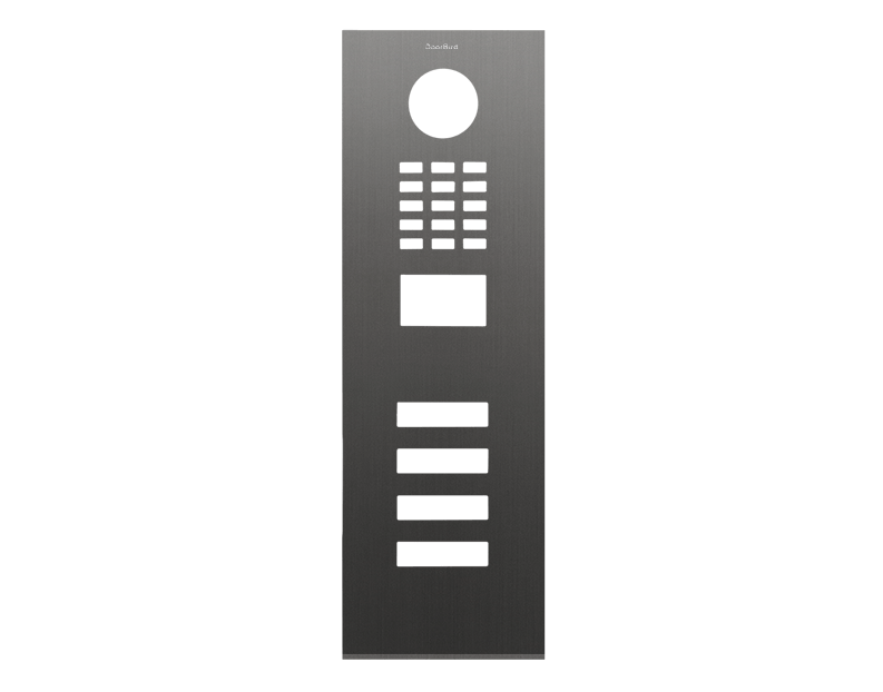 Doorbird DoorBird D2104V Frontblende – Titan-Optik (PVD)