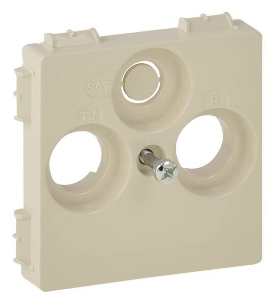 Legrand Legrand 754801 Abdeckung für TV-R-SAT 30mm Hirschmann Valena Life mandelweiß