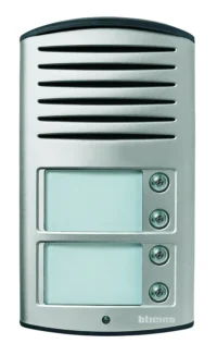 BTicino 342941 LINEA2000 Aufputz Türstation 2-Draht m.4RT Aluminium