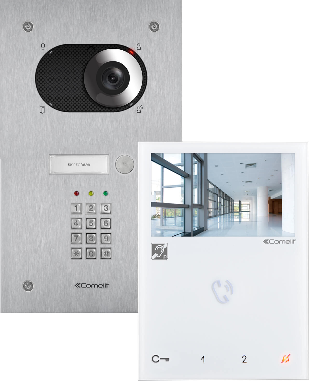 Comelit Comelit Group Einfamilienhauskit Switch Keypad HF SB2 KVS2001KP