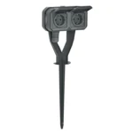 Legrand 069759L Plexo New Gartenpfahl 2-fach vorverdrahtete SSDO SL EB IP44 IK