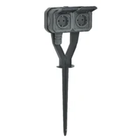 Legrand 069759L Plexo New Gartenpfahl 2-fach vorverdrahtete SSDO SL EB IP44 IK