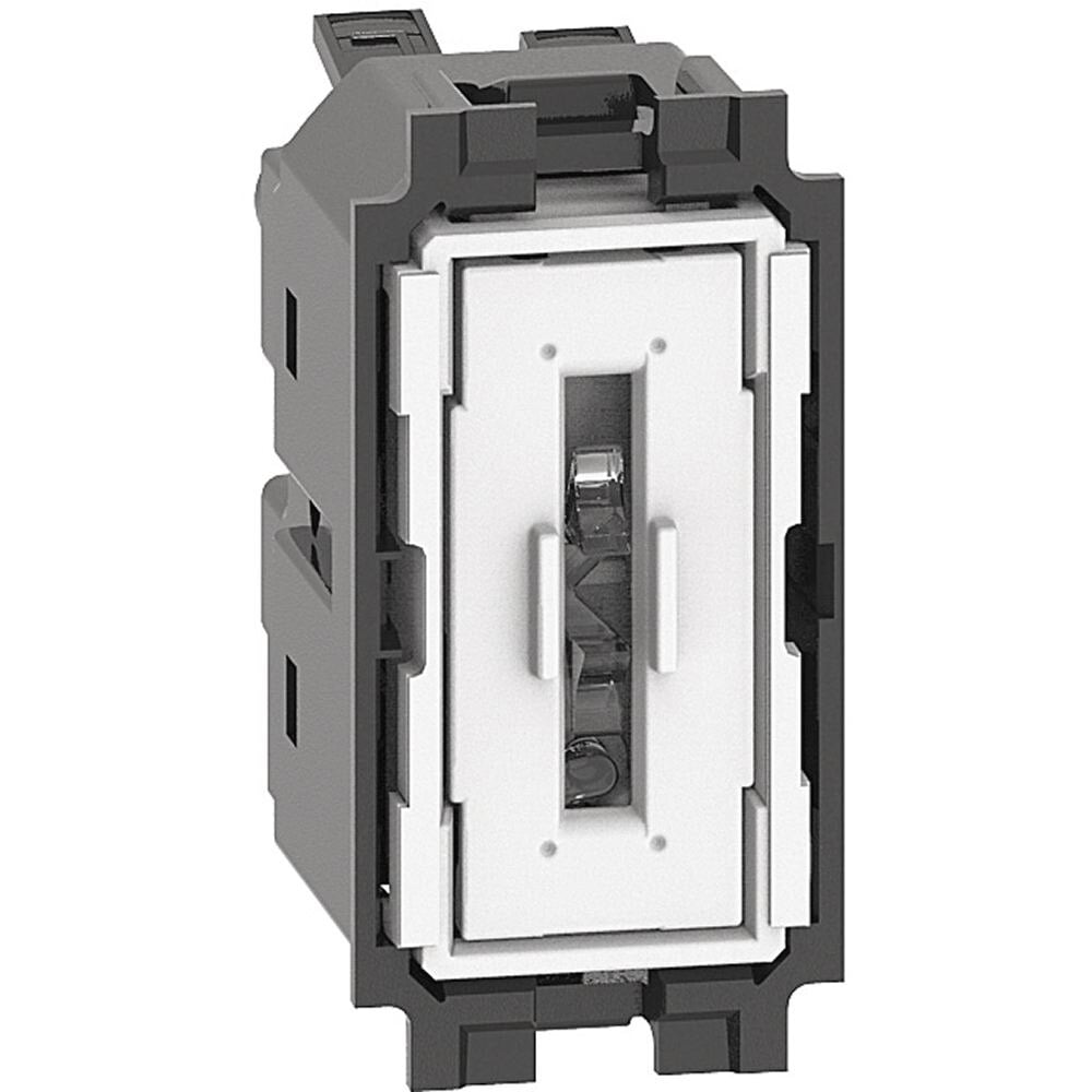 Legrand BTicino K4001A LivingNow Ausschalter in 1-moduliger Ausführ. mit Steckklemmen