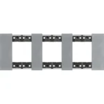 BTicino KA4802M3NW LivingNow Abdeck- rahmen 3x2-modulig in Farbausführung Moon