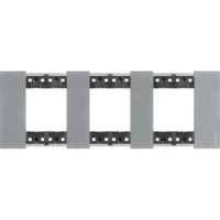 BTicino KA4802M3NW LivingNow Abdeck- rahmen 3x2-modulig in Farbausführung Moon