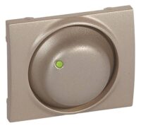Legrand 771169 Abdeckung Dimmer 600W/VA Galea dark bronze