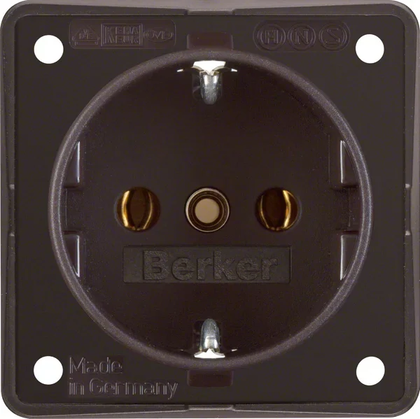 Berker Berker Schuko-Steckdosebr mit Schraubklemmen 941852501