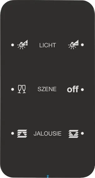 Berker Berker Touch-Sensor 3-fach Glas schwarz 75143165