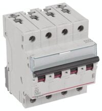 Legrand 403765 TX3 LS-Schalter D 2A 4-polig 6kA 400VAC 4TE