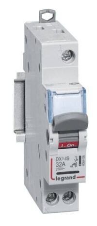 Legrand 406406 DX3 Lasttrennschalter 1-polig 32A 250VAC beleuchtet Kategorie AC-22A