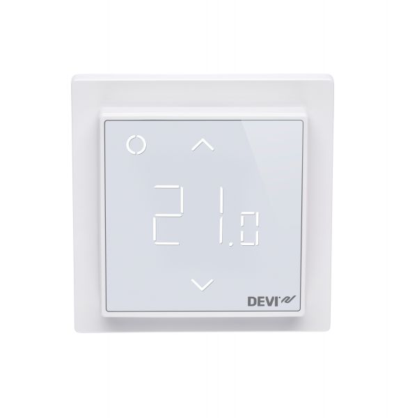 DEVI Raumthermostat 230V IP21 m.Display DEVIreg Smart Sensor extern