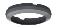 Theben Abdeckrahmen grau Cover 110 GR