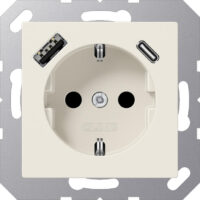 Jung SCHUKO Steckdose mit USB Typ AC A1520-15CA