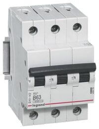 Legrand 419175 RX3 LS-Schalter B 63A 3-polig 6kA 400VAC 3TE