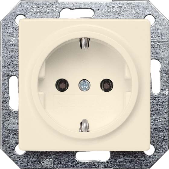 Siemens Siemens 5UB1551 DELTA i-system elektro- weiß SCHUKO Steckdose 10/16A 250V
