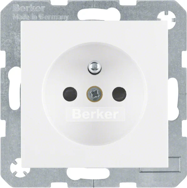 Berker Berker Steckdose mit Schutzkontakt S.1/B. 6768768989