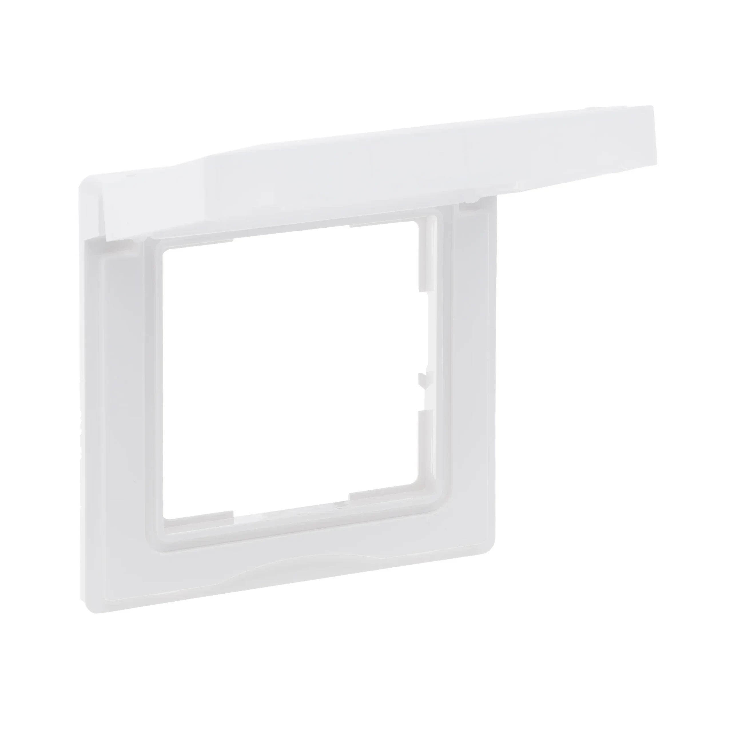 Legrand Legrand 765144 SEANO 1-fach Rahmen mit Klappdeckel IP44 in Farbausführung