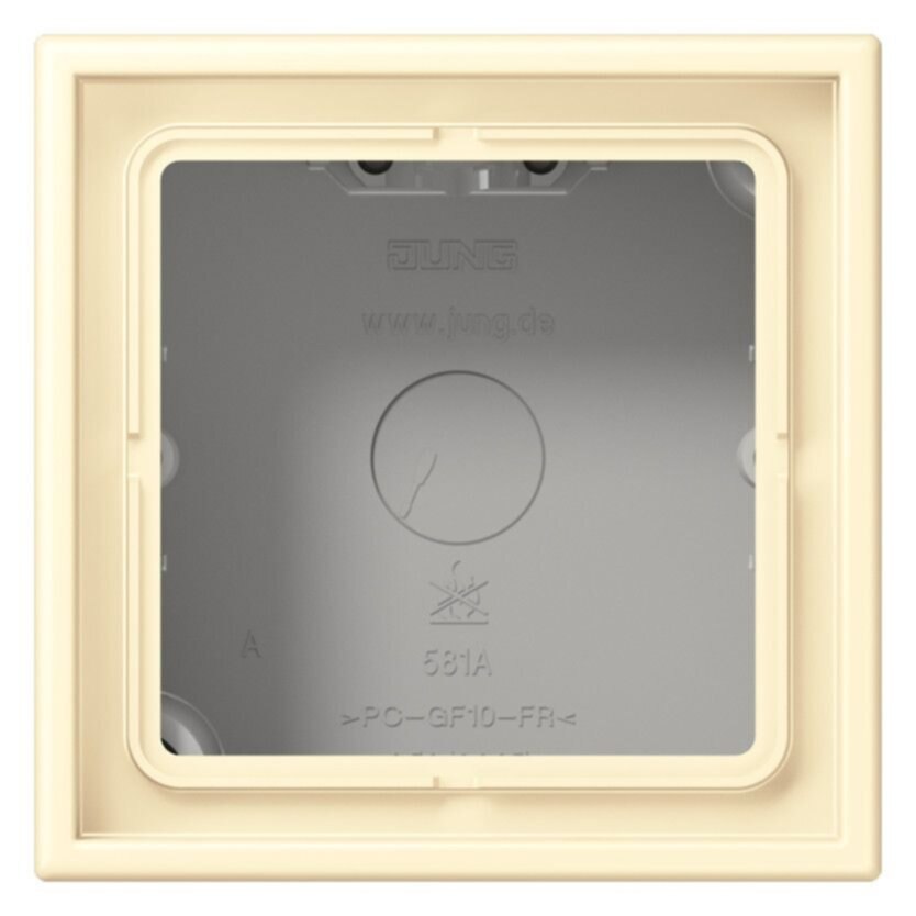 Jung Jung LC 581 A 201 AP-Kappe 1-fach Duroplast lackiert Serie LS blanc (32001)