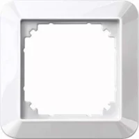 Merten Rahmen 1 fach pws/gl 389119