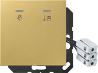 Jung Hotelabdeckung mit LED-Einheit 24 V ME CU KO5 M 24 C