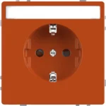 Merten SCHUKO-Steckdose or mit Schriftfeld MEG2302-6002