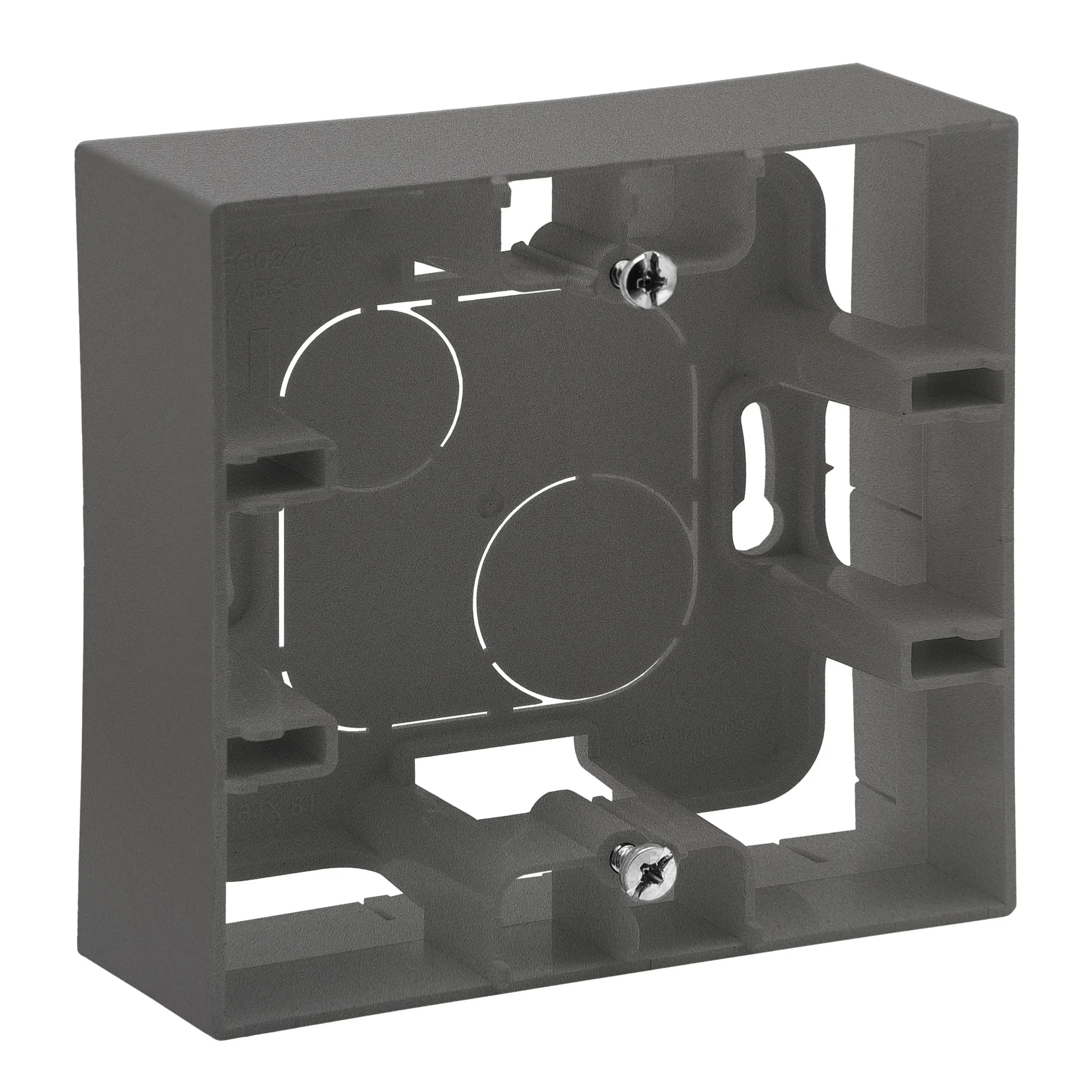 Legrand Legrand 863497 Aufputzgehäuse 1-fach Niloe Step schwarz