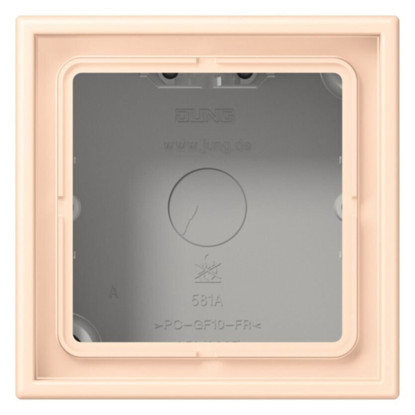 Jung Jung LC 581 A 238 AP-Kappe 1-fach Duroplast lackiert Serie LS terre sienne pâle