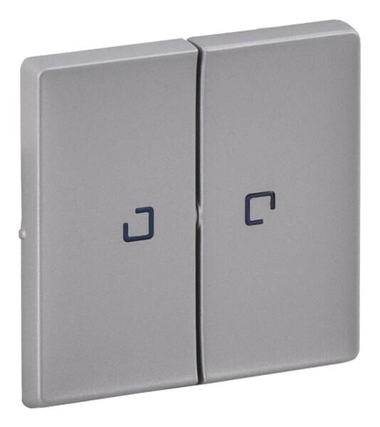 Legrand Legrand 755222 Serienwippe beleuchtbar Thermoplast Valena Life Aluminium