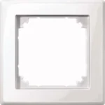 Merten Rahmen 1 fach pws/gl 478119