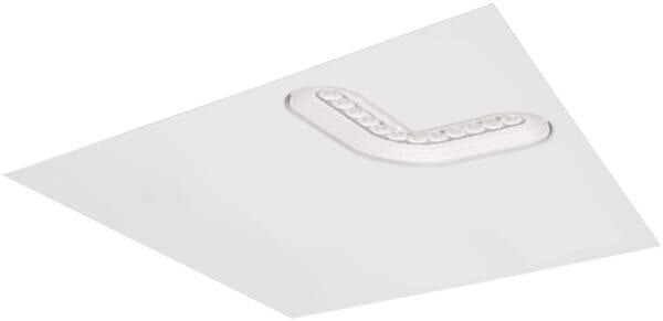 SG LEUCHTEN LED-Deckeneinbauleuchte 9W MOLIOR 8246093103 4000K 920lm weiß Konverter