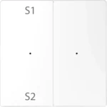 Merten Wippe für Tastermodul 2 fach Szene1/2 blank lotws MEG5226-6035