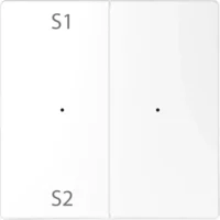 Merten Wippe für Tastermodul 2 fach  Szene1/2 blank lotws MEG5226-6035