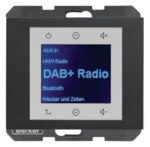 Berker 29847006 Radio Touch Unterputz DAB+K.x anthrazit matt